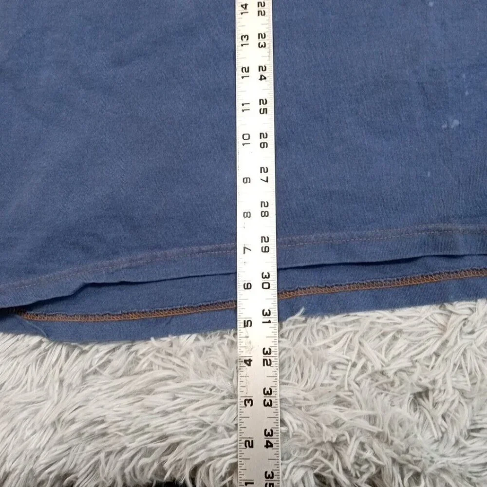 Vintage Levi's Mens Shirt‎ Blue L Tee 90's 501 Strauss Co. San Francisco